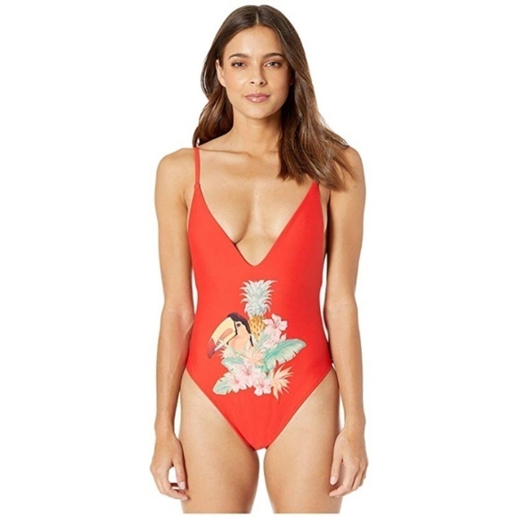 💕SHOW ME YOUR MUMU💕 Siesta Key One Piece MUcan Sam Medium M NWT - Picture 8 of 14